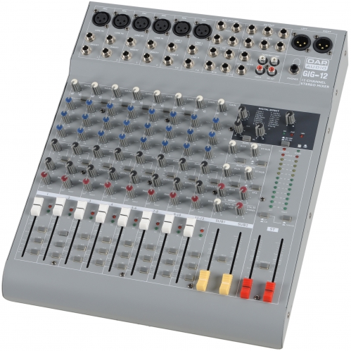 DAP Audio GIG-12 12 Channel Live Mixer