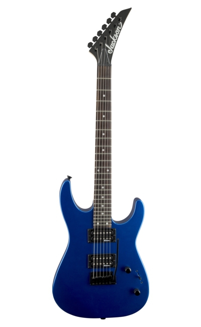 Jackson JS12 DINKY Met blue electric guitar