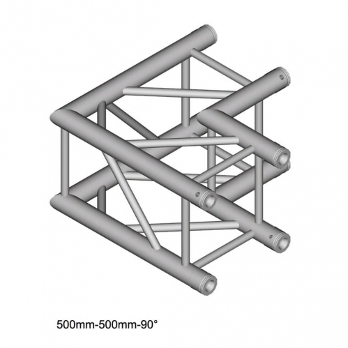 DuraTruss DT 34-C21 L90  alu trussing 2-way corner 90 deg.