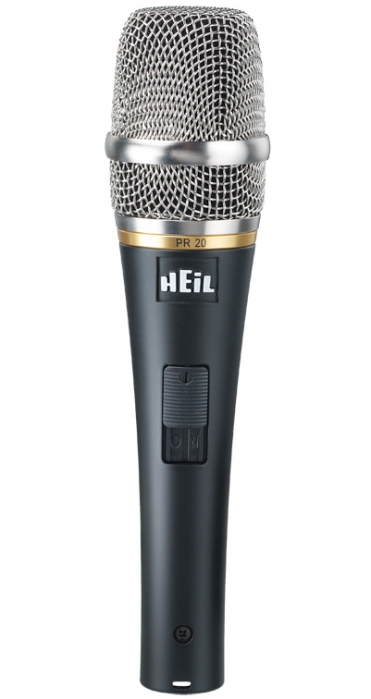 Heil Sound PR 20 UT Utility dynamic microphone with a switch