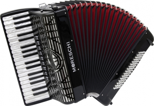 Moreschi Agile 37/96-F 37/4/11+M 96/5/5 Musette accordion (black)