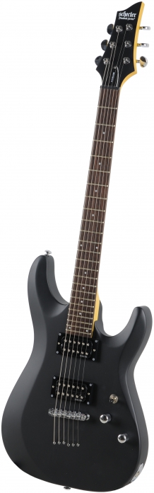 Schecter C6 Deluxe Satin Black electric guitar