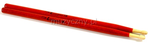Liverpool Painted 5B drum sticks, red