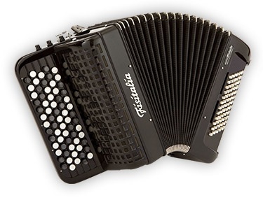 Fisitalia 40.22-FB 40(67)/2/3C 72(36)/2(1) convertor button accordion (black)
