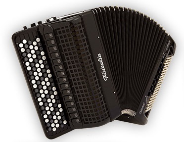 Fisitalia Bayan B61 61(102)/4/15+7C 120(55)/2(6)/7+2 convertor button accordion (black)