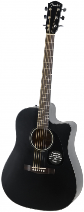 Fender CD140 SCE Black electro-acoustic guitar Fender CD140 SCE Black electro-acoustic guitar