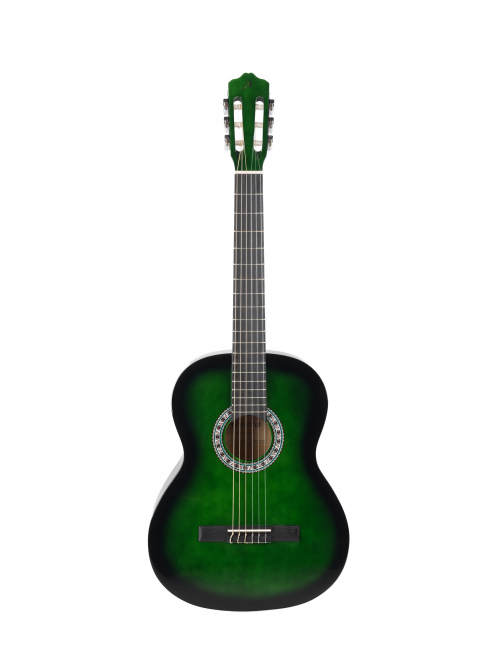 Alvera ACG 100 GB 4/4 classical guitar, green