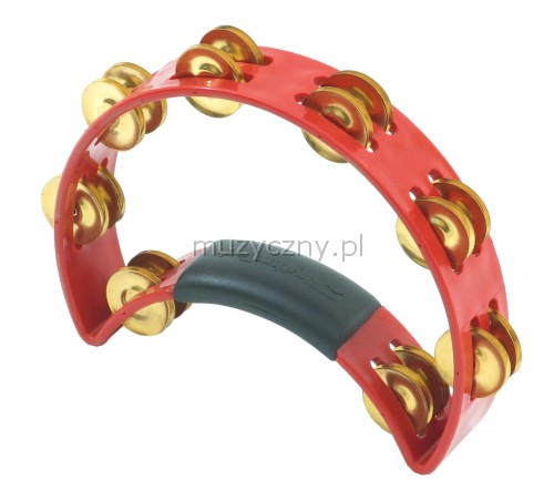 RhythmTech 1031 cutaway tambourine (red)