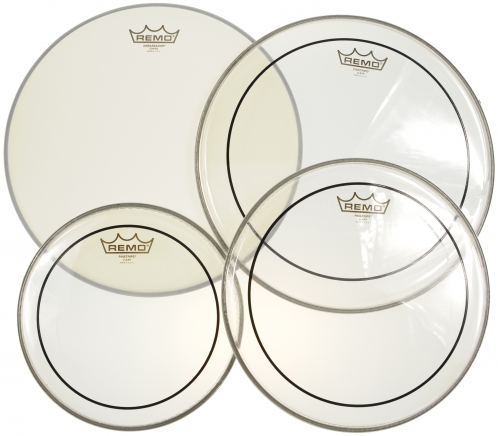 Remo PP-0110 PS Pinstripe Clear drumhead set