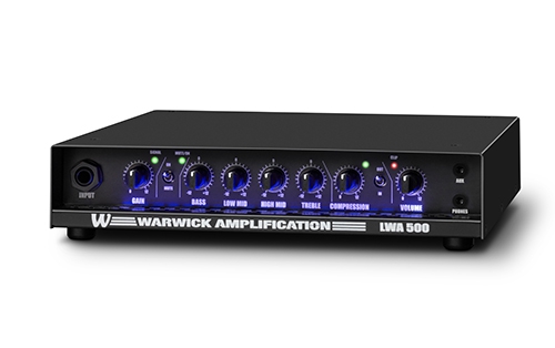 Warwick LWA 500 Black bass amp head 500W