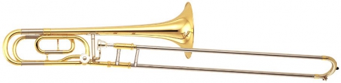 Yamaha YSL-356 GE tenor trombone with Bb/F attachement, ML-L bore, lacquered (with case)
