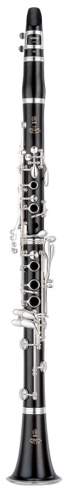 Yamaha YCL 650 clarinet Bb, professional model, Grenadilla body, silver-plated mechanism (with case)