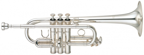 Yamaha YTR 6610 S Eb/D piccolo trumpet, silver-plated (with case)