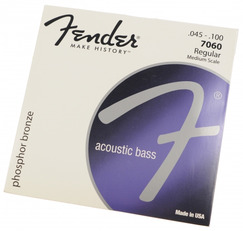 Fender 7060 Phosphor Bronze acoustic guitar strings 45-100