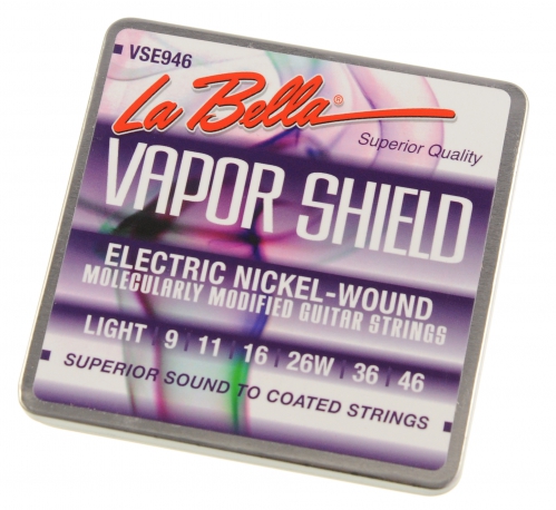 La Bella VSE946 Vapor Shield Electric Guitar Strings (9-46)