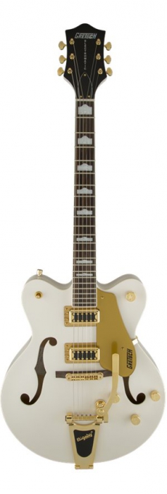 Gretsch G5422TDCG Electromatic Hollow Body Double Cutaway electric guitar, white