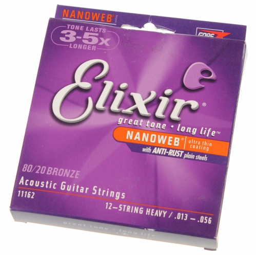 Elixir 11162 Acoustic Guitar Strings 13-56