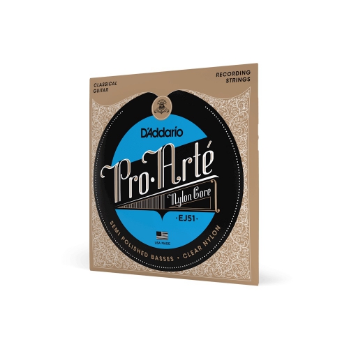 D′Addario EJ51 Pro-Art with Polished Basses Hard Tension Classical Guitar Strings