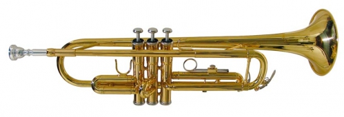 Stewart Ellis SE-1800-L Bb trumpet, lacquered (with case)