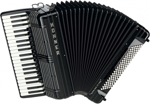 Hohner Morino+ IV 120 accordion (black)