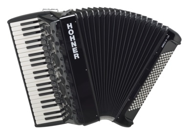Hohner Amica IV 120 accordion (black)