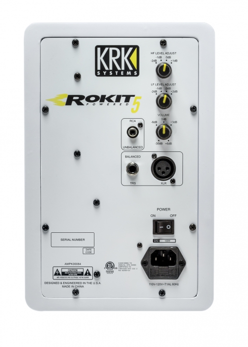 KRK RP5 Rokit Powered G3 White monitor aktywny, biae