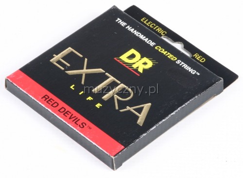 DR RDE-9 K3 Red Devils Coated Electric Guitar Strings (9-42)