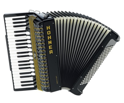 Hohner Atlantic IV 120P accordion (black)
