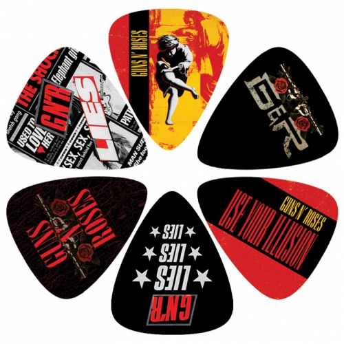 Perri′s Guns′n′Roses picks II, set of 6 picks