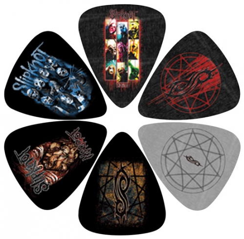 Perri′s Slipknot picks II, set of 6 picks