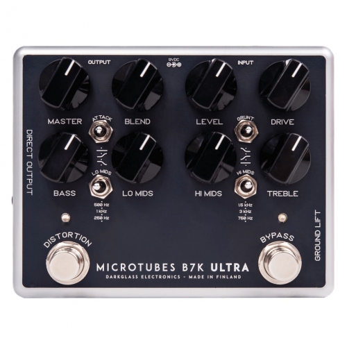 Darkglass Electronic Microtubes B7K Ultra Bass Overdrive / Preamp bass guitar effect
