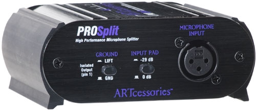 Art ProSplit transformer isolated microphone splitter