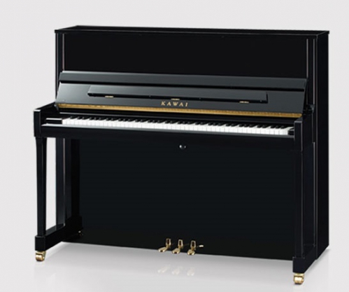Kawai K-300 EP upright piano 122cm, polished ebony