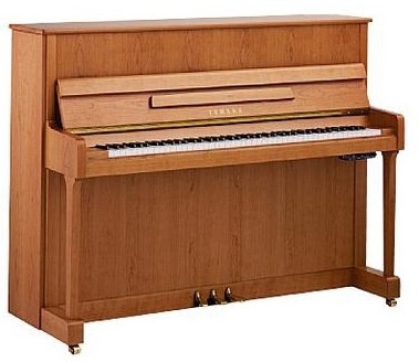 Yamaha b3 E SNC upright piano (121 cm), Satin Natural Cherry