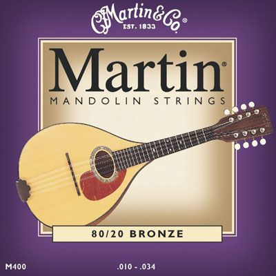 Martin M400 mandolin strings