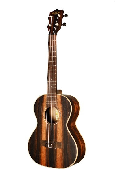 Kala Ebony Tenor ukulele with EQ preamp