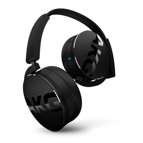 AKG Y50BT Black, closed headphones with Bluetooth