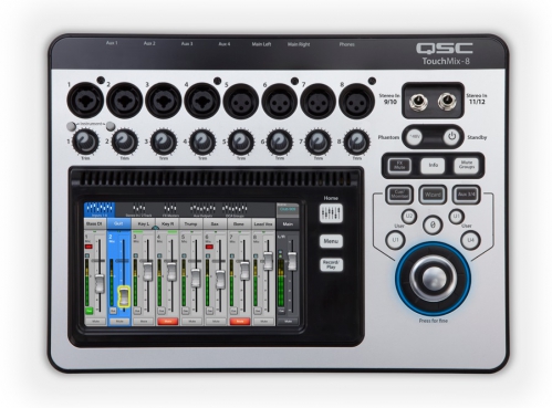QSC TouchMix-8 14-channel digital mixer