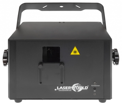 LaserWorld PRO-800 RGB PRO Series DMX/Ilda/SD Card laser (red, green, blue)