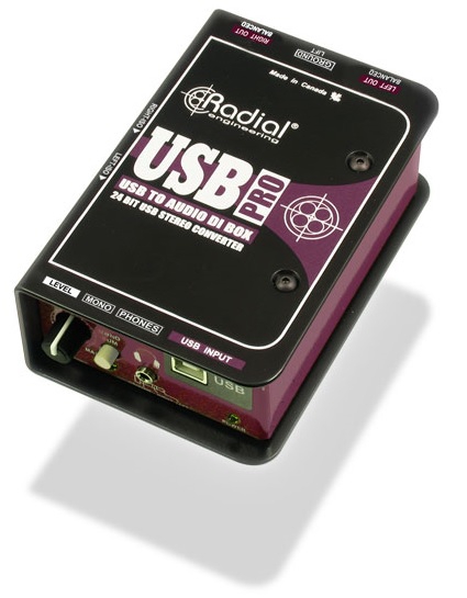 Radial USB PRO Di-Box