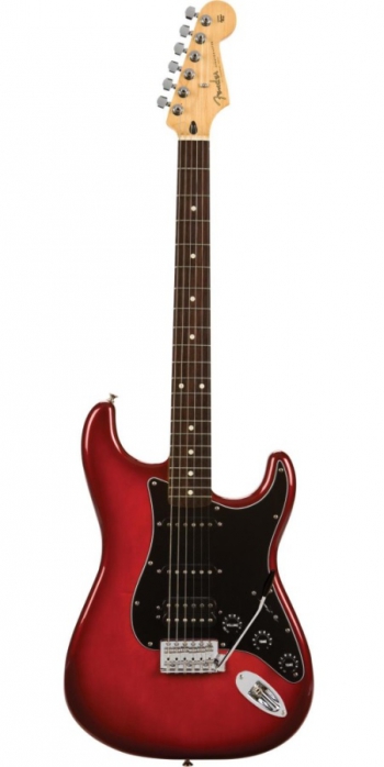 Fender FSR Standard Stratocaster HSS RW CND Red electric guitar