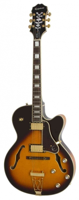 Epiphone Joe Pass Emperor II PRO Vintage Sunburst VS electric guitar