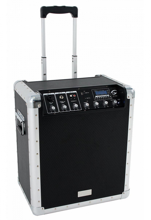 Soundsation PAT30 Trolley battery operated portable PA system with MP3/SD player