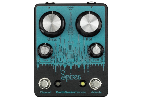 EarthQuaker Devices Spires Fuzz guitar effect
