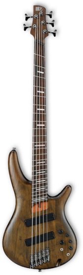 Ibanez SRFF 805 WNF Soundgear Walnut Flat bass guitar