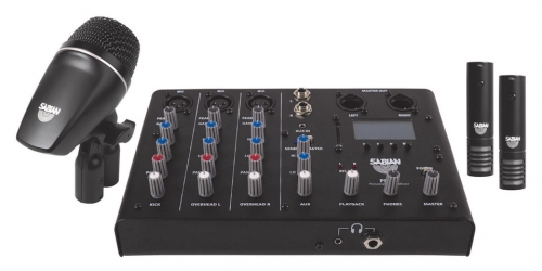 Sabian SSKIT Sound Kit (mixer + 3 microphones)