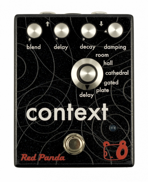 Red Panda Context Reverb guitar effect