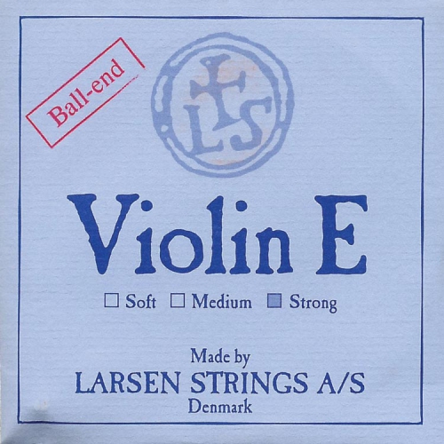 Larsen E 4/4 violin string, strong