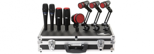 Heil Sound HDK-8 drum microphone kit (2xPR22, 3xPR28, 3xHH-1, 2xPR30B, 1xPR48)