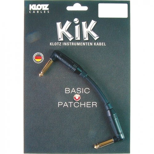 Klotz KIK PA 020 RR unbalanced patch cable, 0.2m
